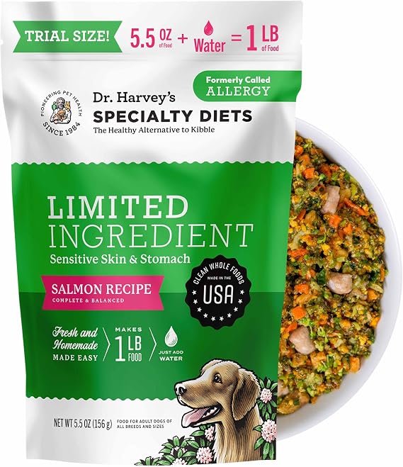 Dr. Harvey's Limited Ingredient Dog Food, Salmon, Trial Size (5.5 Oz)