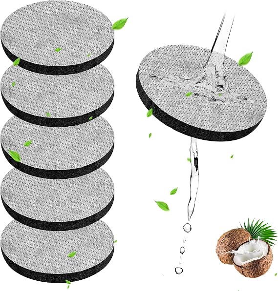 6 Pack Micro Disc Water Filter Discs Replacement for Bottles
