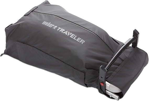 Weberウェーバー バーベキュー コンロ BBQ ポータブルガスグリル WEBER TRAVELER 専用グリルカバー日本正規品 2年保証