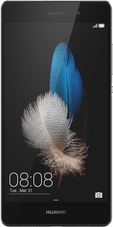 Huawei P8 Lite ALE-L21 16GB Black, Dual Sim, 5-Inch, Unlocked Smartphone - International Stock,