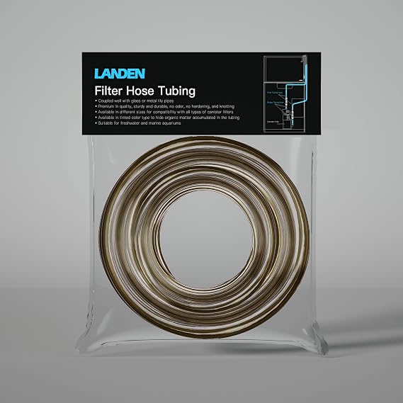 LANDEN Aquarium Filtration Hose Tubing for Canister Filter System 16/22mm