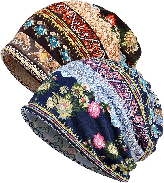Women's Baggy Slouchy Beanie Chemo Hat Cap Scarf