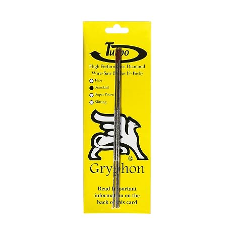 Gryphon Turbo Standard Wire Saw Blades - 3 Pack
