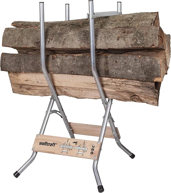 wolfcraft SB 60 Saw Buck I 5119000 I The Portable and Compact Saw Buck for firewood