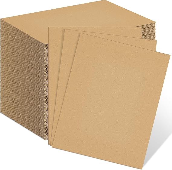 Henoyso 110 Pack 11 X 14 Inch Brown Cardboard Sheets
