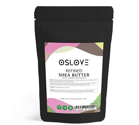 SHEA BUTTER-REFINED, ORGANIC 16 oz. Rich and Creamy (16)