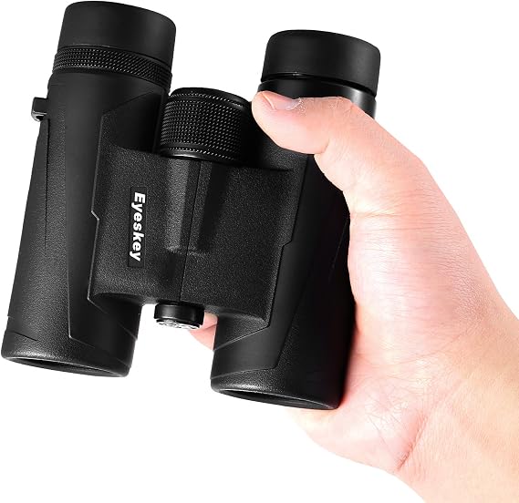 Eyeskey 10x32 Professional Waterproof Binoculars for Adults, Compact and Lightweight, Best Partner for Your Traveling,Outdoor Activities and Daily Use
