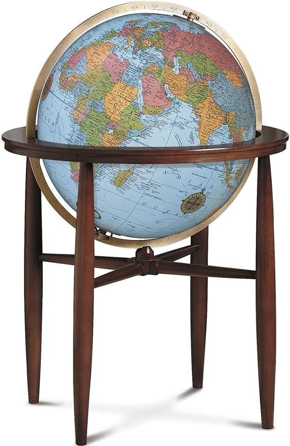 Replogle Globes Finley, Blue, Large