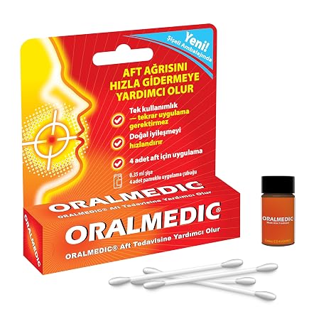 OralMedic Aft (AĞIZ YARASI) Tedavisi Tek Kullanımlık