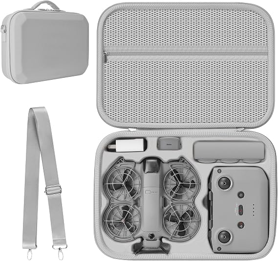 Case for DJI Neo 2 Drone Bag, Portable Bag for DJI Neo 2 Fly More Combo | Accessories, Carrying Case for RC-N3 Controller/Neo2 Battery, for Drones Storage