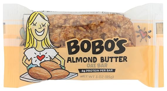 Bobos Oat Bars Bar Oat Almond Butter, 3 oz