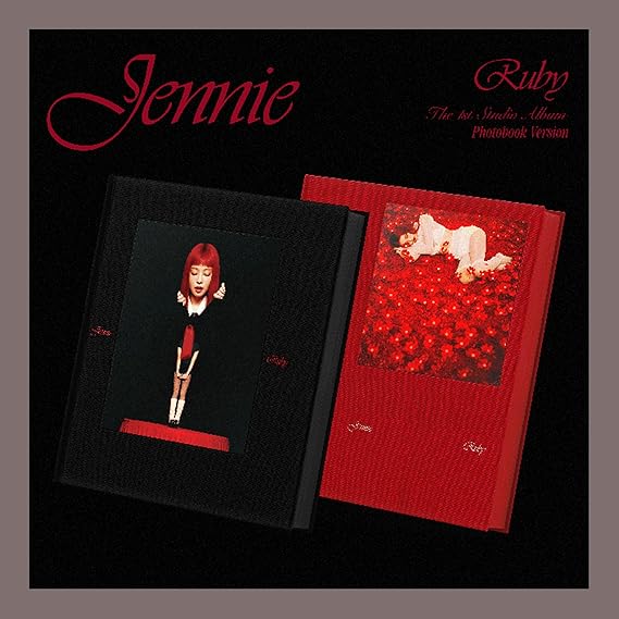 JENNIE Solo Album Ruby Photo Book - Jane Ver