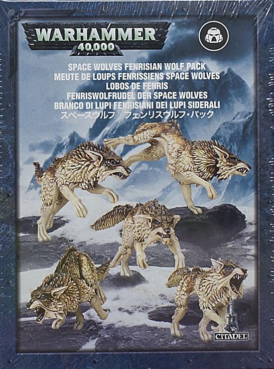 Games Workshop 99120101092 Space Wolves Fenrisian Wolf Pack Action Figure