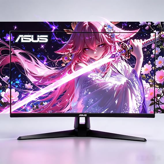 ASUS TUF 27" QHD 300Hz Gaming Monitor | 0.3ms Fast IPS, 95% DCI-P3 | ELMB Sync + FreeSync Premium & G-SYNC | Built-in Speakers, Shadow Boost, DisplayWidget