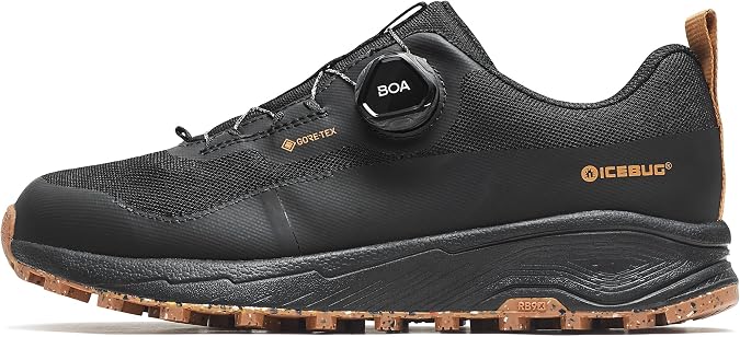 Icebug Haze RB9X GTX Men's Waterproof Walking Shoe, All-Weather Protection, BOA Fit System, High-Traction Grip