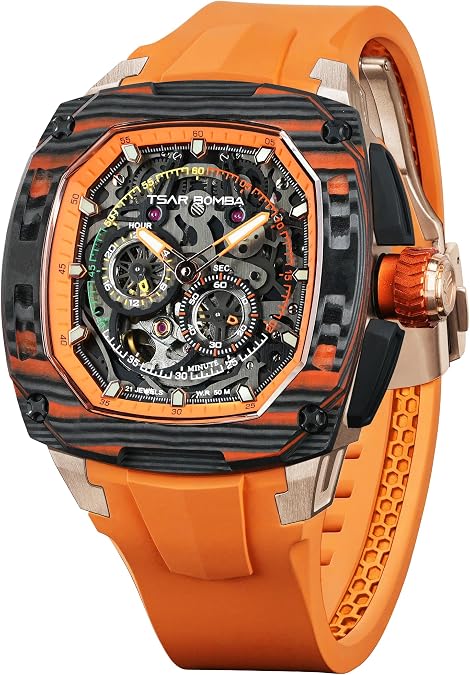 TSAR BOMBA Luxury Men's Watches Dark Matter-Interchangeable Automatic Watch