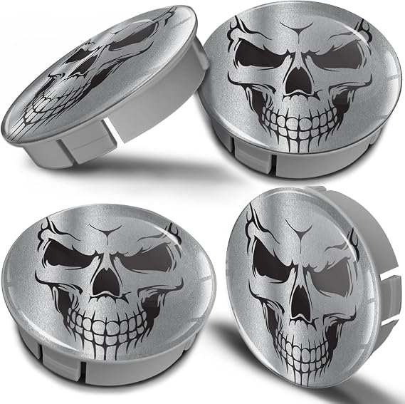 Biomar Labs 60mm Wheel Centre Caps 3D Domed Stickers Car Set of 4 CS 31