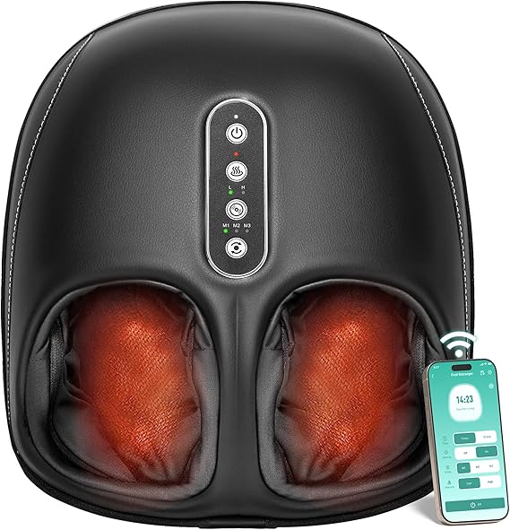 Nekteck Foot Massager with Remote APP Control, HSA Eligible FSA