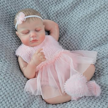 Kaydora Reborn Baby Doll - 20 Inch Realistic Newborn Baby Doll Girl Lifelike Baby Dolls Sleeping Reborn Doll for Kids Age 3+