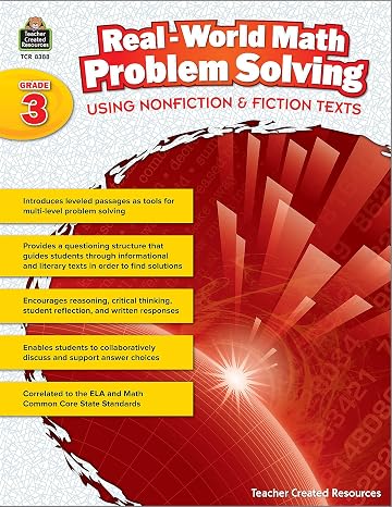 Real-World Math Problem Solving Grade 3: Grade 3