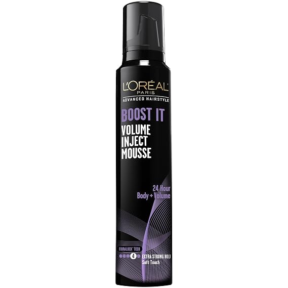 L'Oreal Paris Advanced Hairstyle Boost It Volume Inject Mousse
