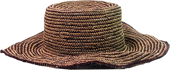 Moldeable Crochet Hat With Wire Brim