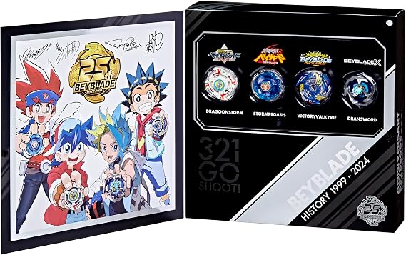 Beyblade X 25th Anniversary Set | ベイブレード25周年記念アクセサリーボックスセット限定-ベイブレードXエディションSDCC