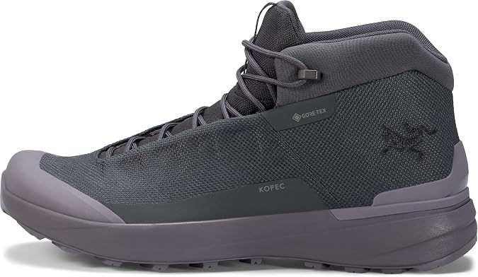 Arc'teryx Kopec Mid GTX Boot Men's | Mid-Height Hiking and Trekking Mens Shoes | Megagrip Outsole - Waterproof Shoe