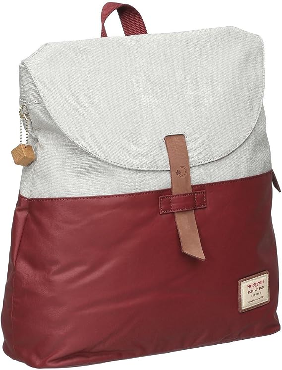 Hedgren Banyan-Backpack, Rhubarb/Off-White