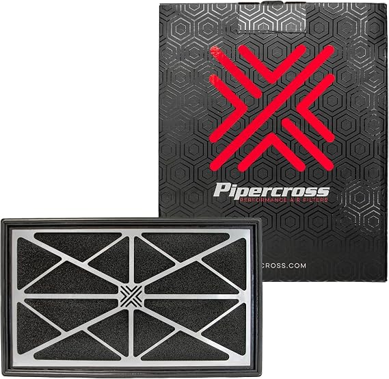 Pipercross Pipercross Plus Engine Air Filter PP1895PLUS | Compatible with Audi A3, A3 Quattro; SEAT Leon; Volkswagen Golf | Boosts Performance | Reusable, Easy To Install