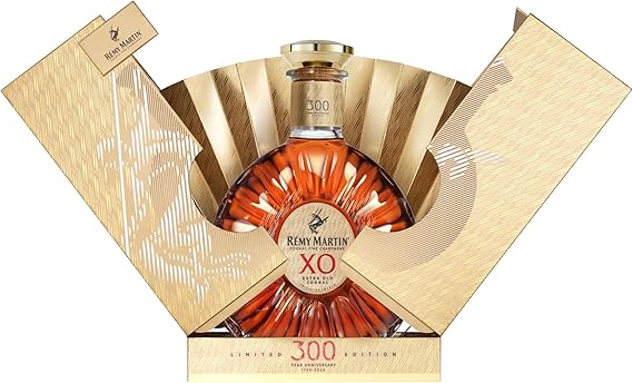 Remy Martin XO Cognac Fine Champagne, 300yr Anniversary Edition Gift Box, 70cl