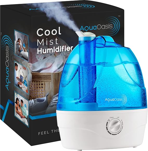 AquaOasis Cool Mist Humidifier 6L for Bedroom & Nursery