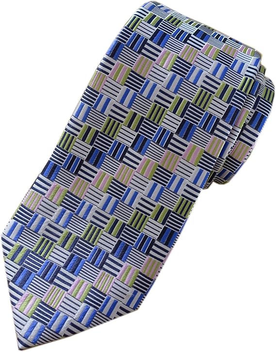 Extra Long Tie 63" Rectangle Men's Woven Jacquard XL Necktie