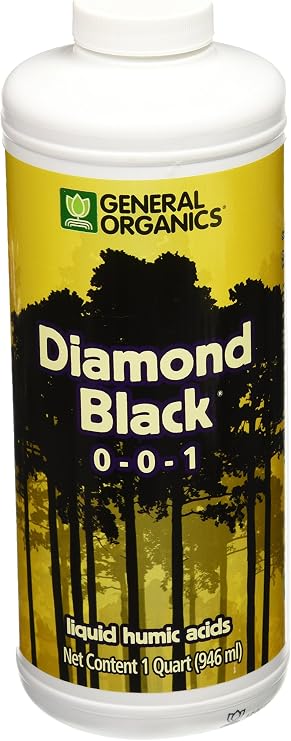 GH General Organics Diamond Black Quart (12/Cs), 1 Quart