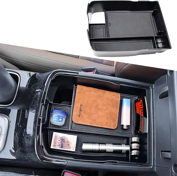 Center Console Organizer for Kia Telluride 2020-2026, Black