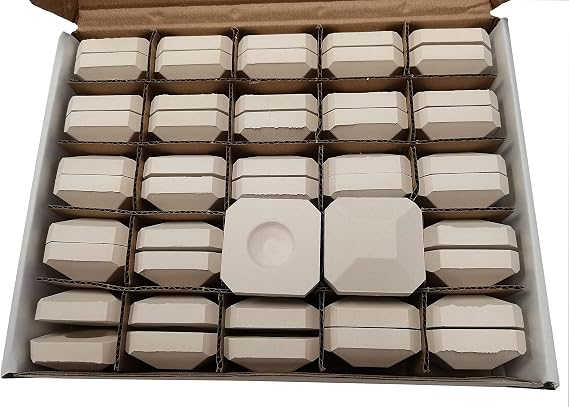 50pc Ceramic Briquettes Replacement for Lynx L27, 2BR27FR, L30, Lynx, CS30