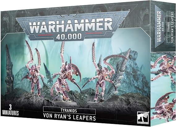 Warhammer Games Workshop 40,000 - Tyranids: Von Ryan's Leapers, Black