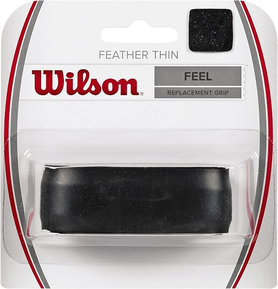 WILSON Featherthin Tennis Racquet Grip, Black