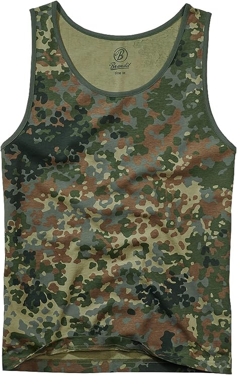 Brandit Men's Tank Top Flecktarn Size M