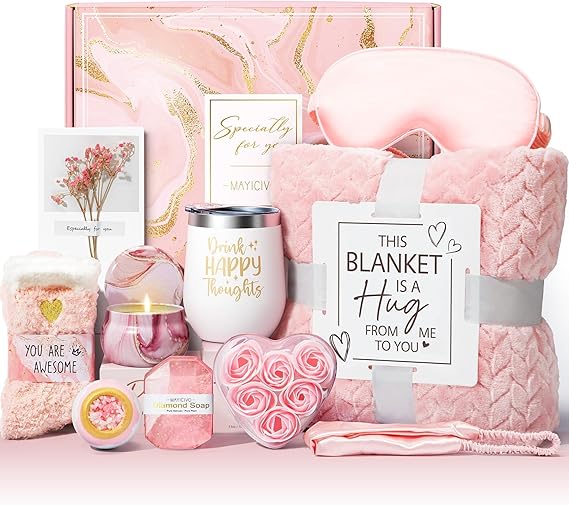 Birthday Gifts for Women Spa Baskets Self Care Package Get Well Soon Gifts