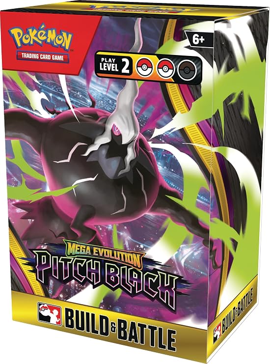 Pokemon Tcg: Mega Evolutionpitch Black Build & Battle Box