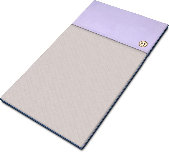 GuineaDad Original Reusable Cage Liner Purple Fleece Bedding with Burrowing Pocket Extra Absorbent Core & Waterproof Bottom Fits C&C 2x4 Guinea Pig Cages Small Animal Supplies