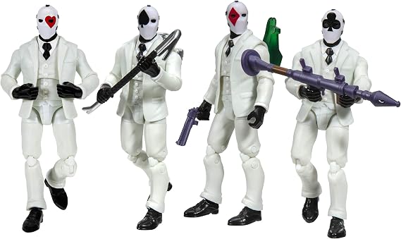 Fortnite Squad Mode 4 Figure Pack, Highstakes