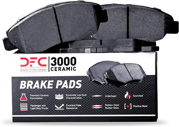 DFC Front 3000 Ceramic Brake Pads| Fits 2019-2020 Hyundai Santa