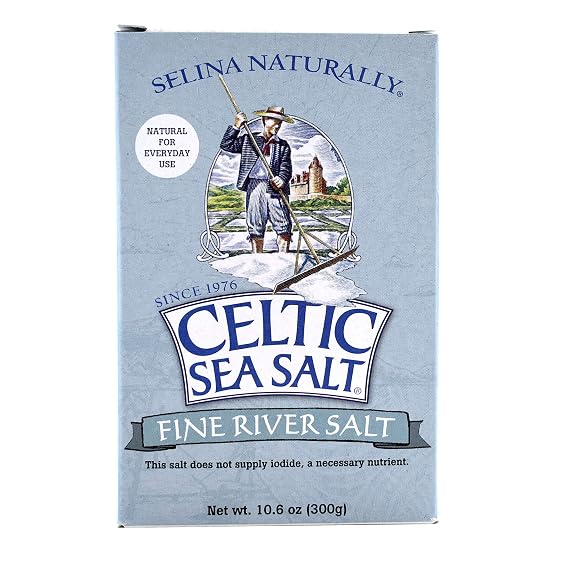 Celtic Sea Salt Fine Ground Salt 10.6 Oz (300 G) Extra Fine Grain, Natural, Gourmet For Shaker Jar, Salty, 10.6 Oz (Pack of 1)