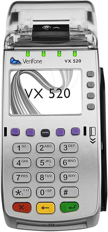 Verifone VX520 Dial Up Terminal- Model: M252-103-03-NAA-2