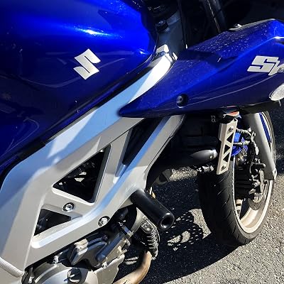 DMP USA Made Suzuki 2003 2004 2005 2006 2007 2008 SV650 SV 650 Black No Cut Frame Sliders 2009 2010 2011 Suzuki SV650S SV 650 S Black Cut Frame Sliders - 750-5609