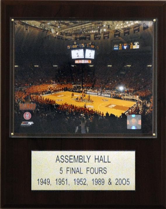 NCAA Basketball Assembly Hall Stadium Plaque