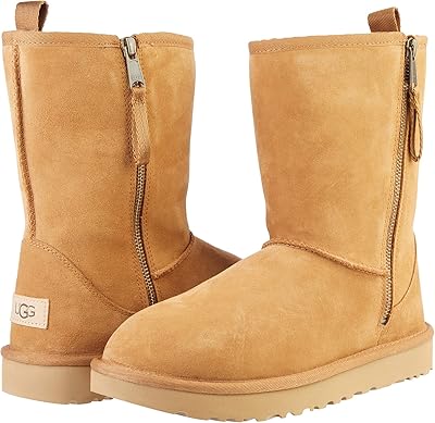 UGG Womens Classic Short Dual Zip Boot