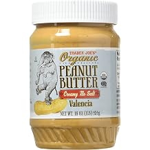 Trader Joes Creamy No Salt Organic Peanut Butter 16 Oz. 2 Pack
